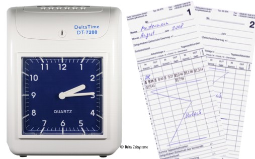 Stempeluhr DT-7200