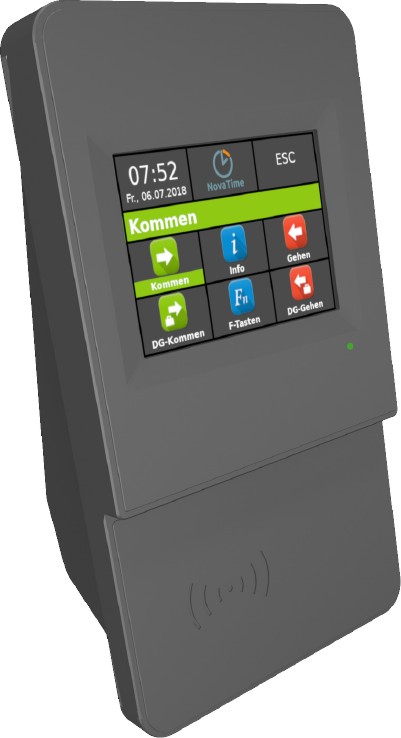 Datafox EVO 3.5 Touchscreen PoE für Novatime