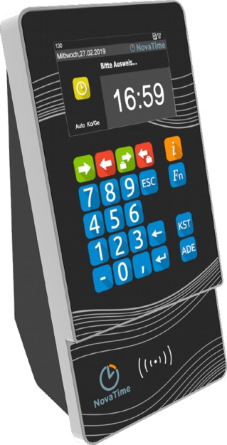 Zeiterfassungsterminal Datafox EVO 4.3 Touchscreen für Novatime